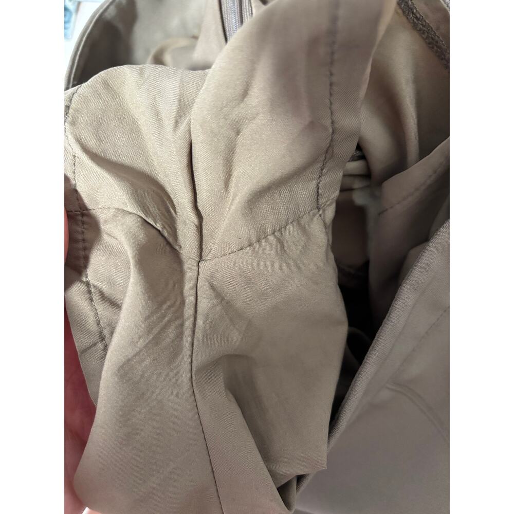 Dazy Women's Taupe Brown A-Line Mini Skirt Back Zip Size S - Picture 7 of 7
